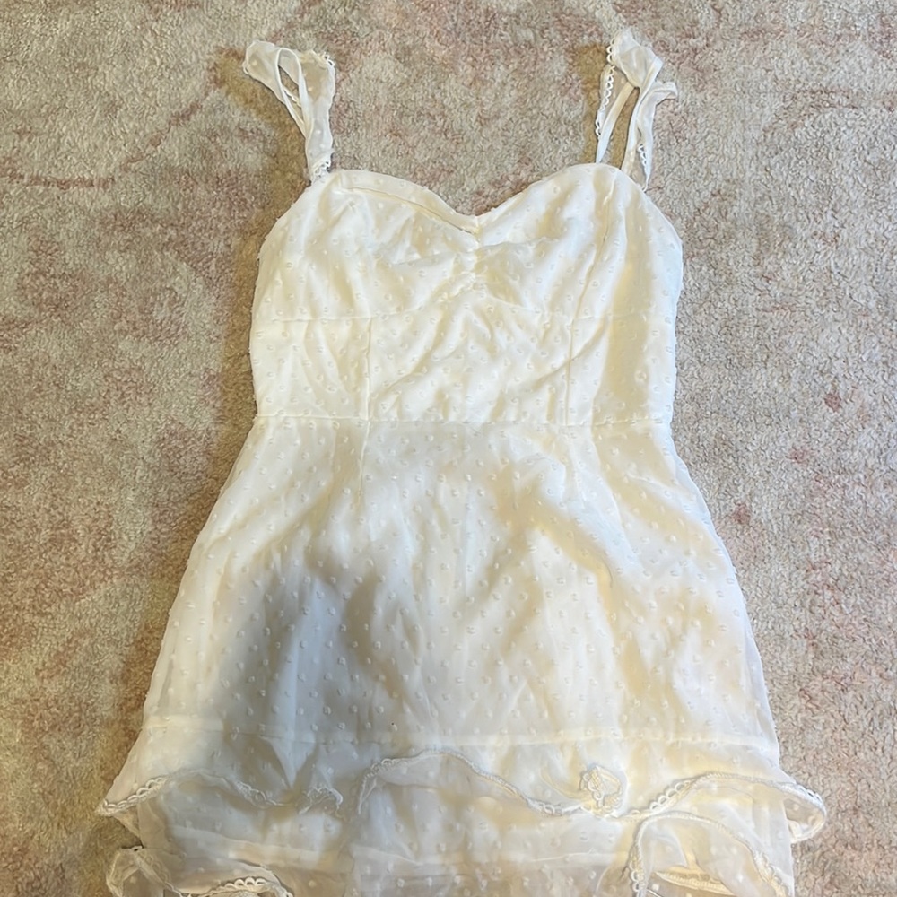 White lucy in the sky dress